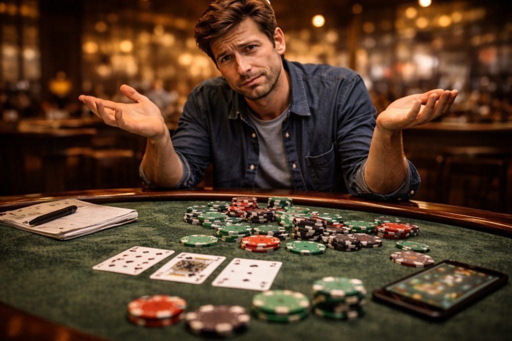 Jugar sin estrategia: cuándo ocurre